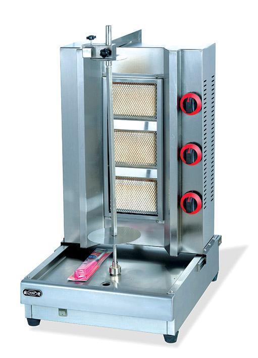 Stainless Steel Gas Shawarma Machine