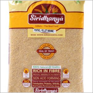 Foxtail Millet (Navane) - Plastic Packet | Organic, 100% Pure, Dried, Shelf Life: 3-6 Months, Ideal For Healthy Diets