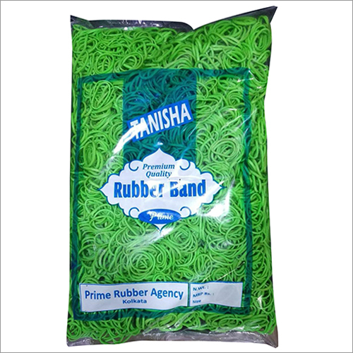 Green Rubber Band Ash %: Na