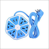 Blue Round Power Strip