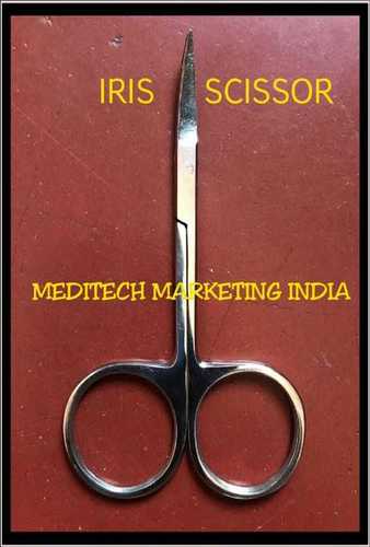 IRIS SCISSOR - Steel Material | Basic Surgical Instrument, 20 Grams, Suitable for Hospital Use, Contract Manufacturing Available