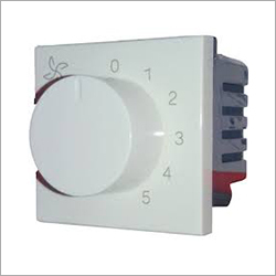 Electric Fan Regulator - Plastic, White | 230V, 5A, 1150W Power with High Efficiency and Elegant Design