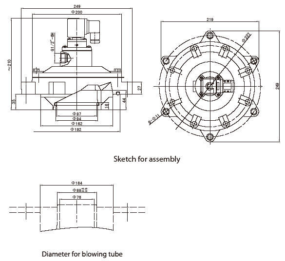 Dmf Y 76 S Application: Dust Collector