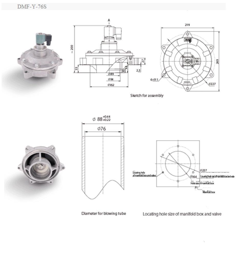 Dmf Y 76 S Application: Dust Collector