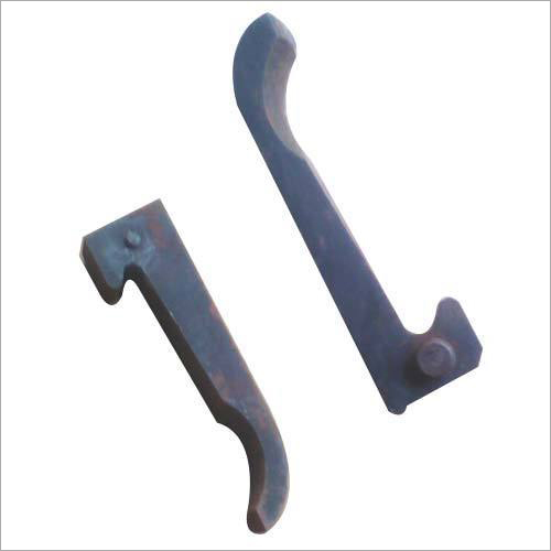 Traub Finger Brake Lever - EN 24 Material, 72x12mm Dimensions, Blue Color | Corrosion Resistant, Maintenance Free Life, High Tensile Strength