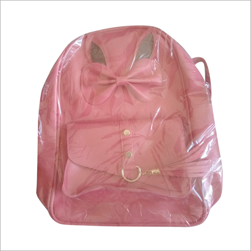 Fancy Leather Backpack Bag Gender: Women