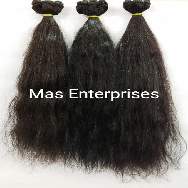 Single Donor Straight Natural Human Hair Bundle