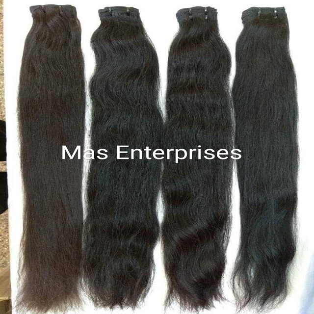 Single Donor Straight Natural Human Hair Bundle