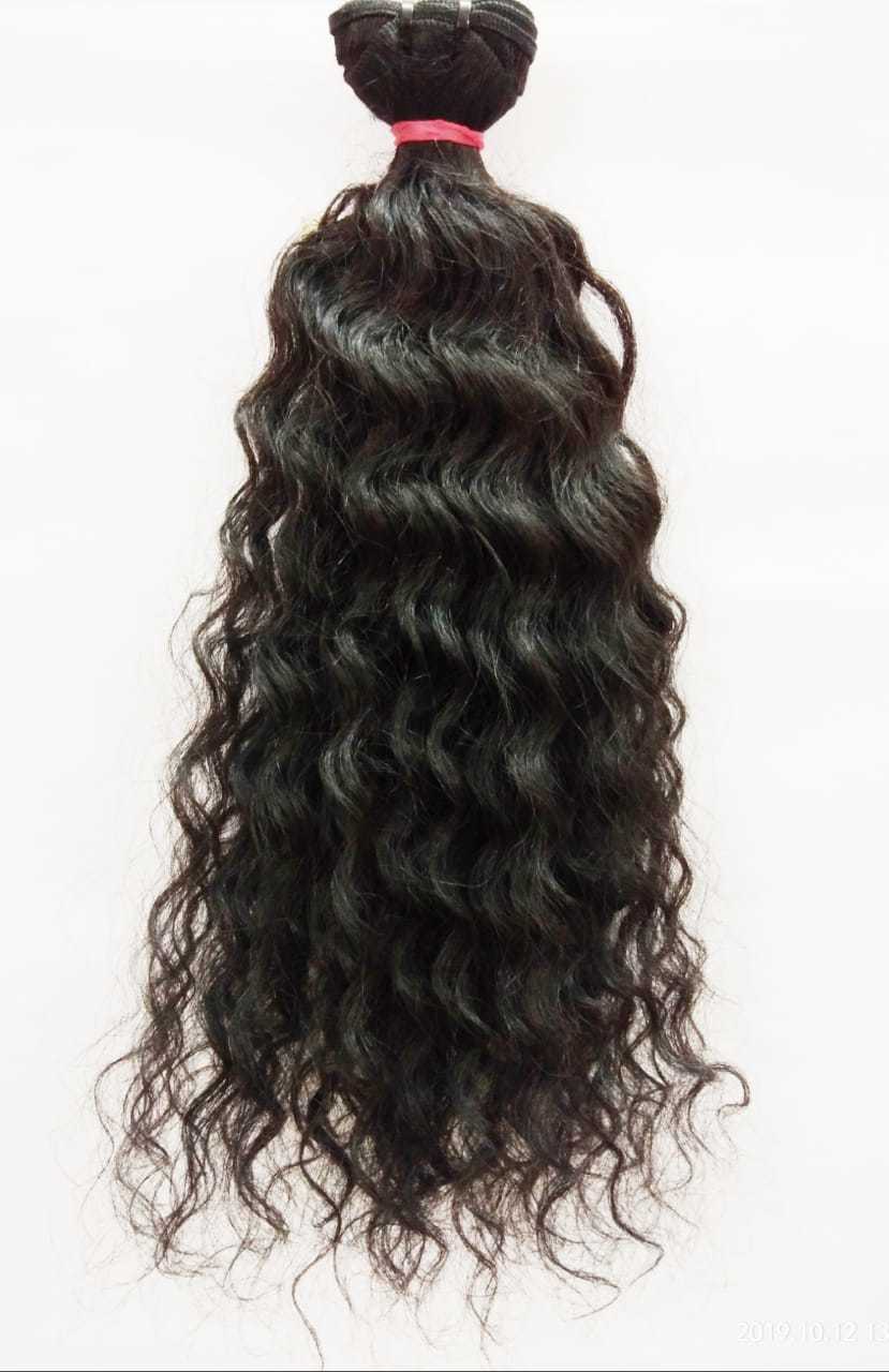 Natural Curly Single Donor Human Hair Bundle