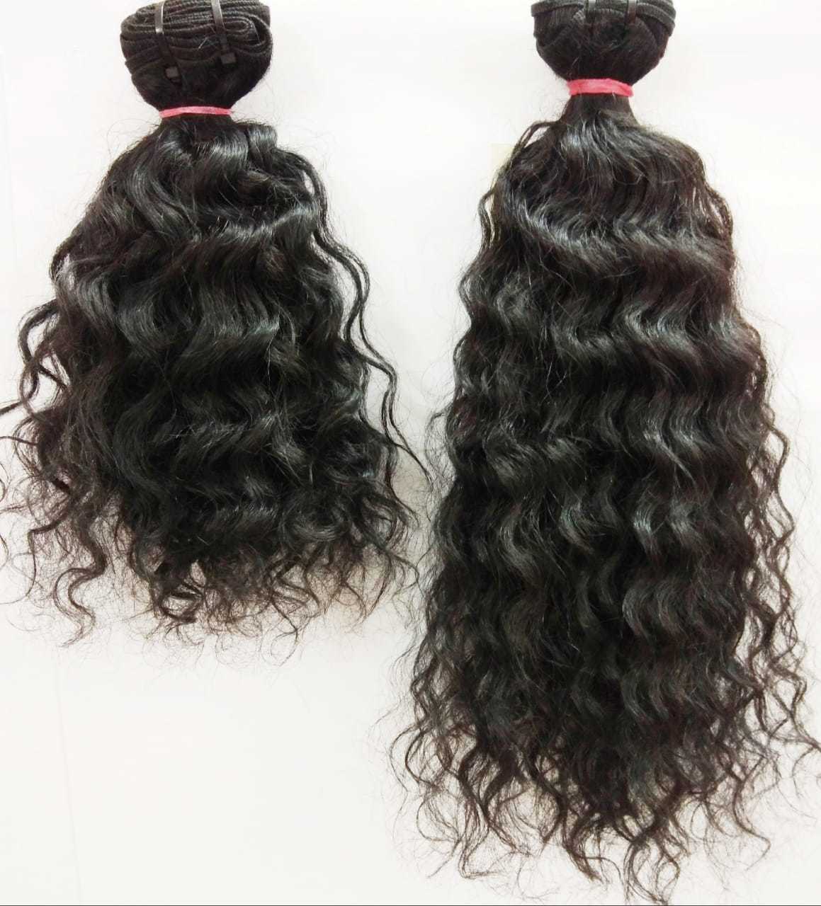 Natural Curly Single Donor Human Hair Bundle