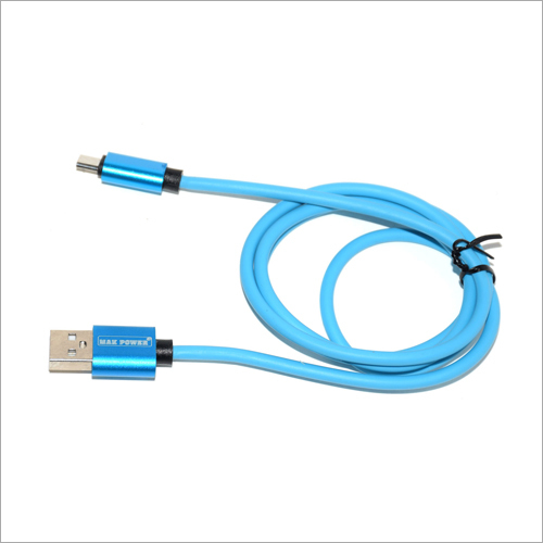 Metal Series High Speed Data Cable - 1 Meter, Pvc Jacket, Usb For Mobile, Laptop & Computer Connectivity