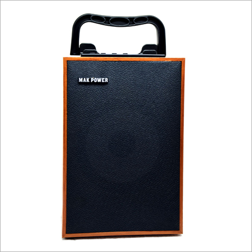 Wooden Wireless Speaker - Plastic Cabinet , Bluetooth & Sd Card Support, Portable Audio Player With Usb Connectivity