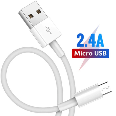 High Speed Mobile Data Cable - Durable Nylon Braided Design, Fast Charge Capability, Vibrant Color Display