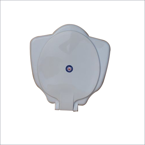 Anglo Indian Toilet Seat Cover - Plastic, 14.5" x 15.5", Elongated Shape, White Color | 1 Year Warranty, Top Mount Installation, 1.5 lbs Weight