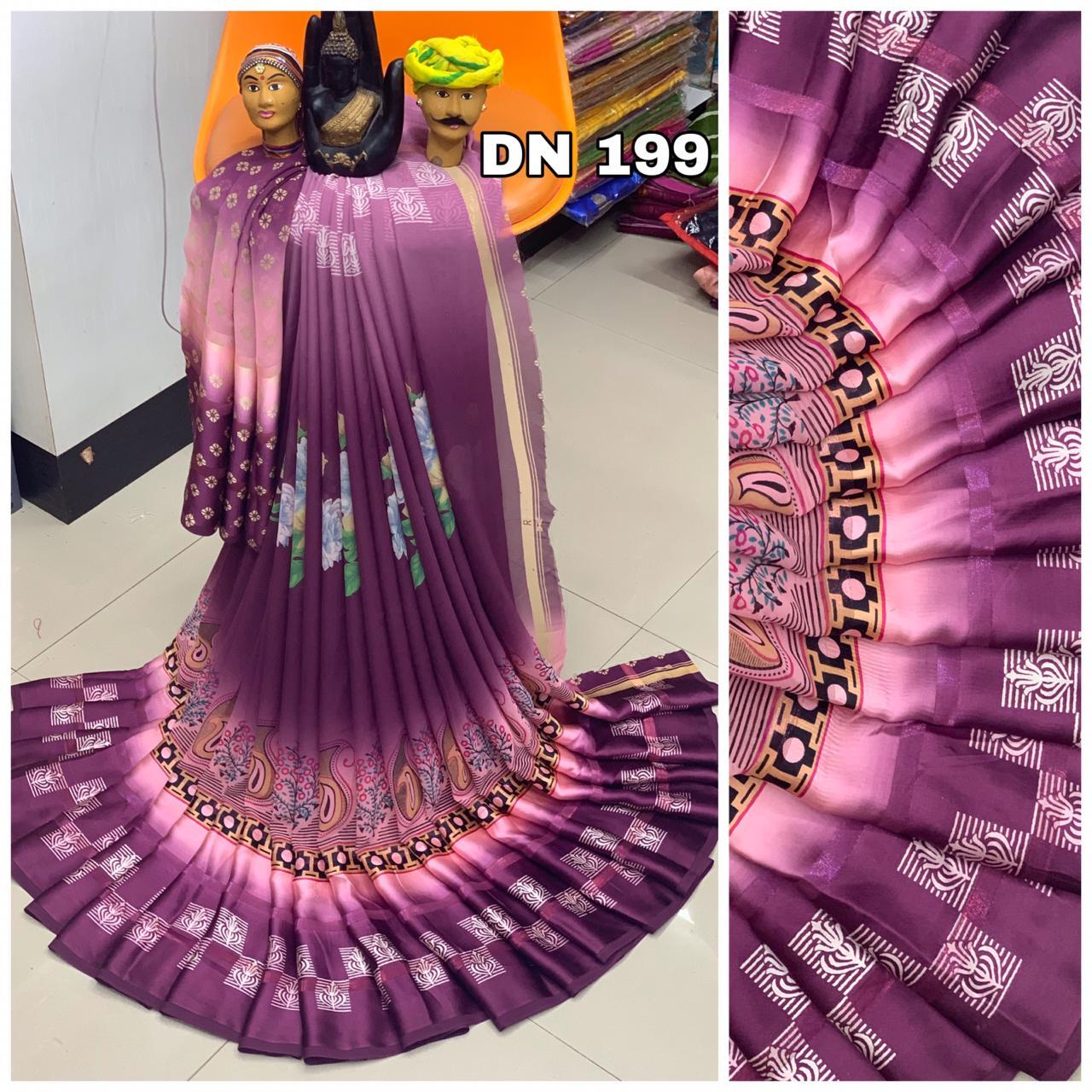 Available In Multi Color Chanderi Linen Saree