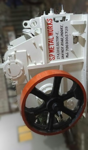 Oil Lubricated Stone Crusher - 30x12 Inches | Mild Steel, Superior Corrosion Resistance, High Durability, Elegant Design
