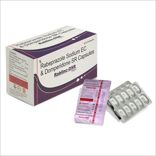 Rabeprazole + Domperidone - 20mg Rabeprazole Sodium EC & 30mg Domperidone SR Tablets | Generic Drug for Antidepressant Treatment of Upset Stomach, Reduces Acid Production and Alleviates Bloating