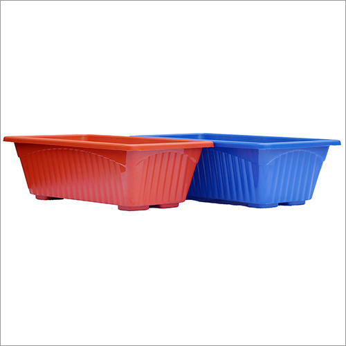 Plastic Window Planter - Smooth Finish, Durable Plastic Material for Plant Use