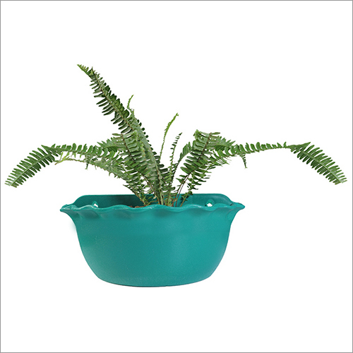 Half Round Plastic Planter - Smooth Finish, Durable Plastic Material for Plant Use  | Ideal for Indoor and Outdoor Gardening
