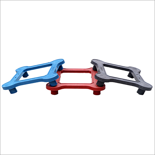 Plastic Refrigerator Medium Round Stands - Rigid Plastic, 1.8 kg Weight | Durable Design for Stable Support and Versatile Use
