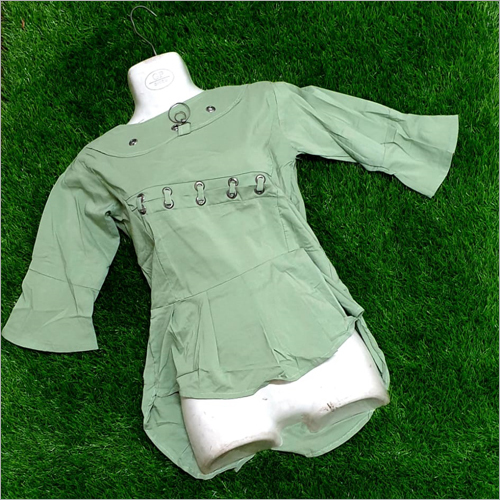 Ladies Designer Top - Breathable Cotton Blend Sizes S To Xl | Short Sleeves Washable Durable Colorfast