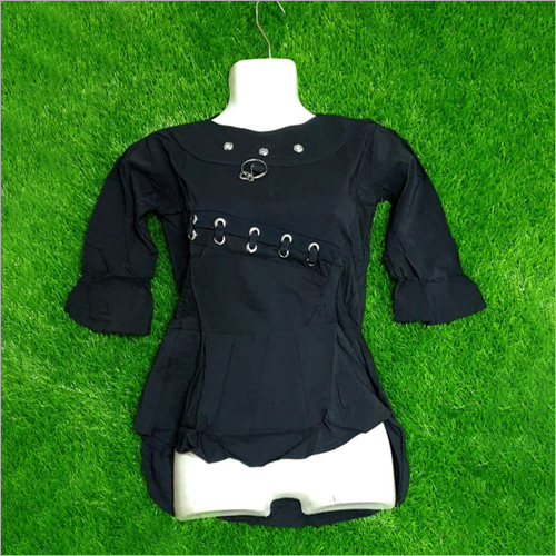 Ladies Designer Top - Breathable Cotton Blend Sizes S To Xl | Short Sleeves Washable Durable Colorfast