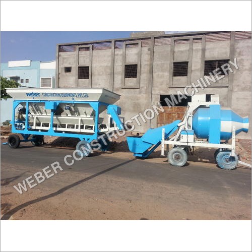 Good Quality Weber Mobile Semi Automatic Batching Plant