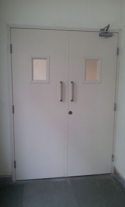 Steel Firerated Double Door Carpenter Assembly