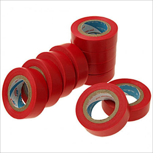 Electric Insulation Tape - PVC, 6.5m Length x 16mm Width | Red, Single-Sided, Pressure-Sensitive, Excellent Voltage Resistance, Durable Quality, 18-Month Shelf Life