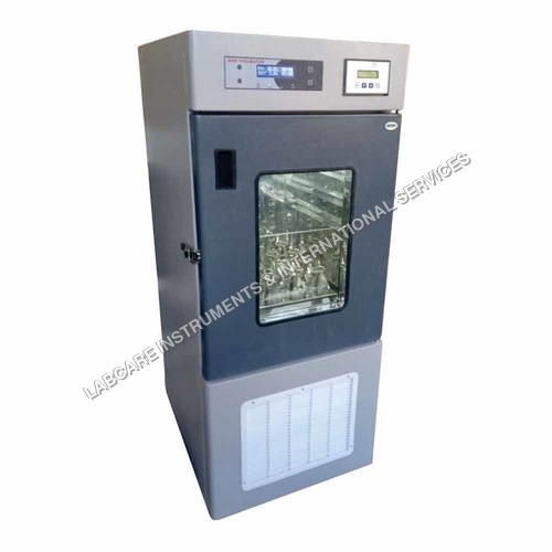 Orbital Shaking Incubator - Stainless Steel, Variable Speed, 16x500ml or 40x100ml Capacity | 10-50°C Temperature Range, Cyclic Illumination Timer