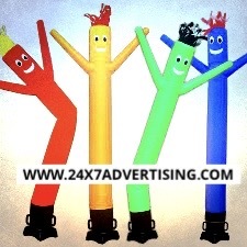 अलग-अलग रंगों में उपलब्ध डांसिंग मेन इन्फ्लेटेबल बैलून