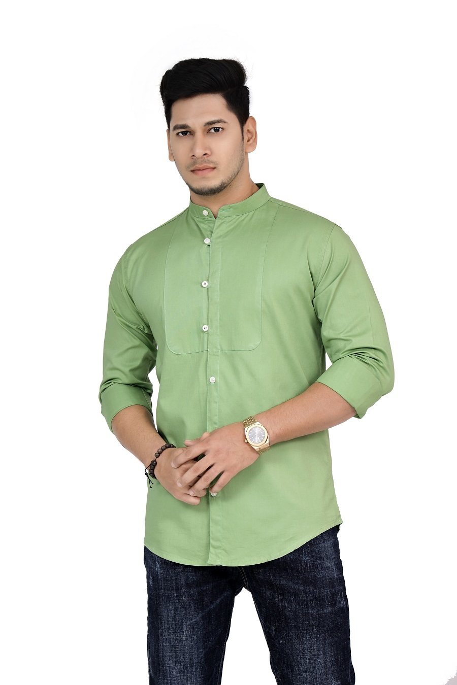 Plain Pattern Shirt