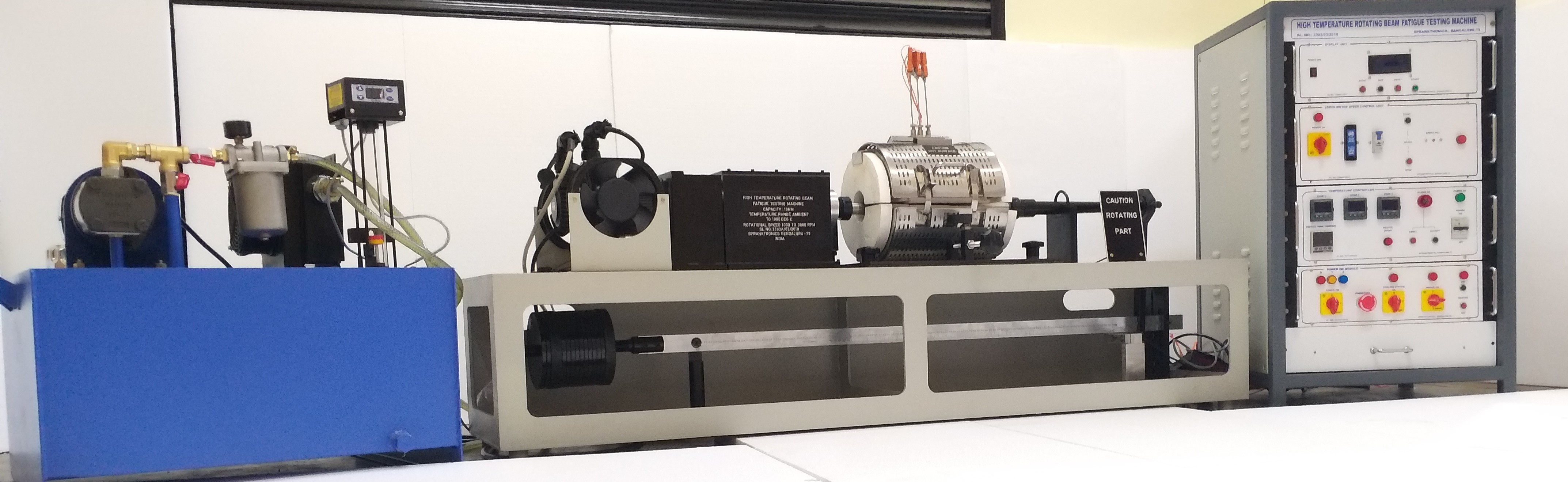 High Temperature & Room Temperature Rotating Bending Fatigue Testing Machine