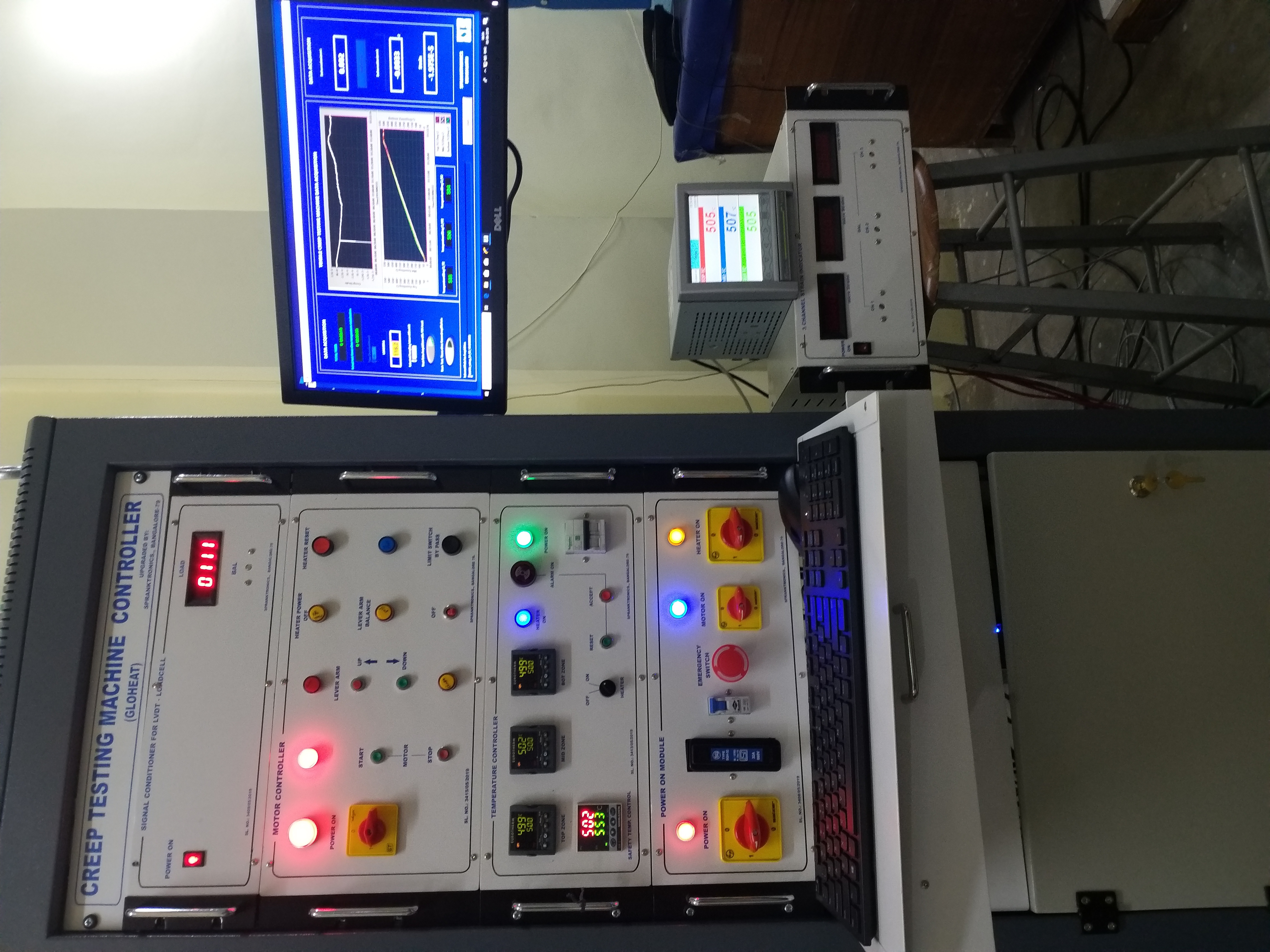Tensile Creep And Impression Creep Testing Machine