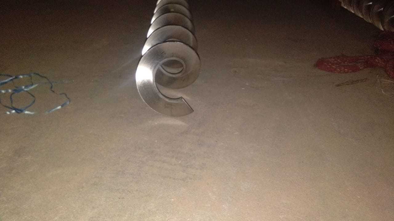 Ss And Carbon Steel Conveyor Screw Load Capacity: Customized Tonne