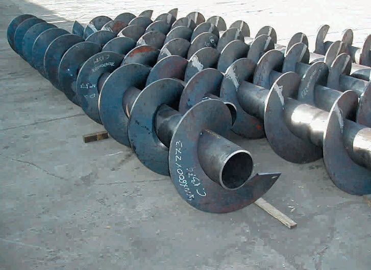 Ss And Carbon Steel Conveyor Screw Load Capacity: Customized Tonne