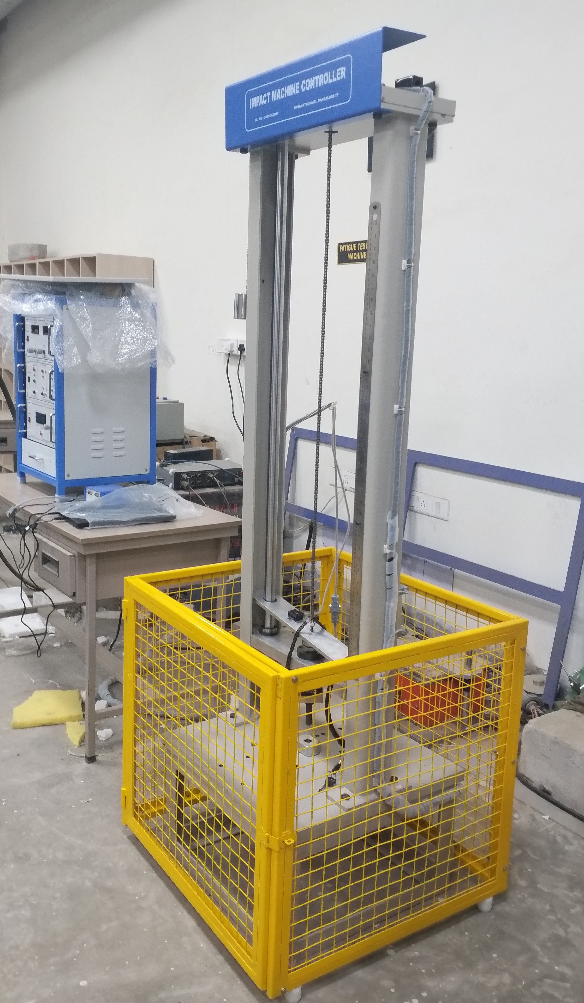 Low Velocity Drop Tower Impact Testing Machine