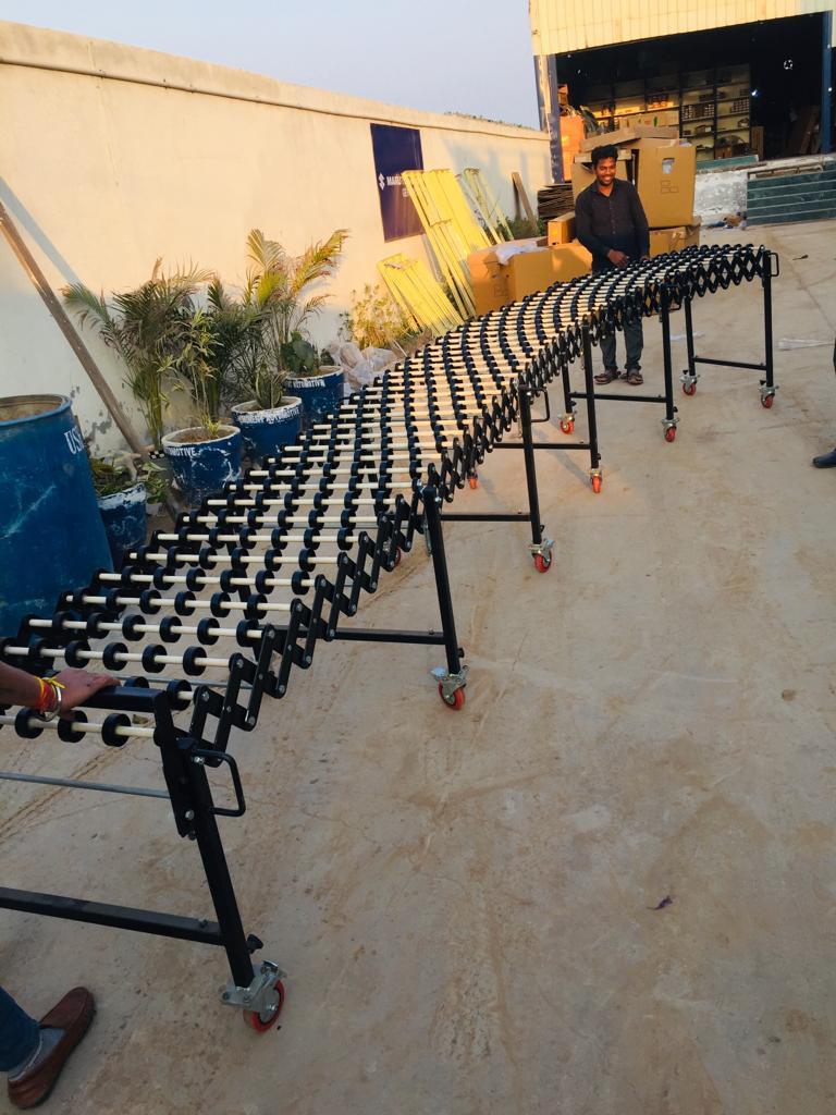 Skate Wheel Conveyor Load Capacity: 50 Kg/meter Kilograms (Kg)