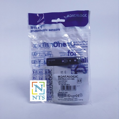  डेटालॉजिक S50-Pa-2-C21-Nn फोटोइलेक्ट्रिक सेंसर इनपुट: 10-30 Vdc