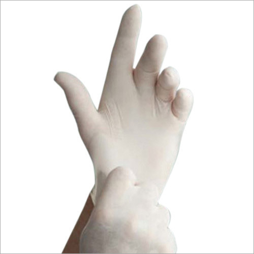 White Latex Examination Gloves