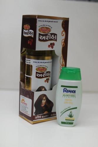 Dark Green Vimal Aritha Hair Oil - 500 Ml