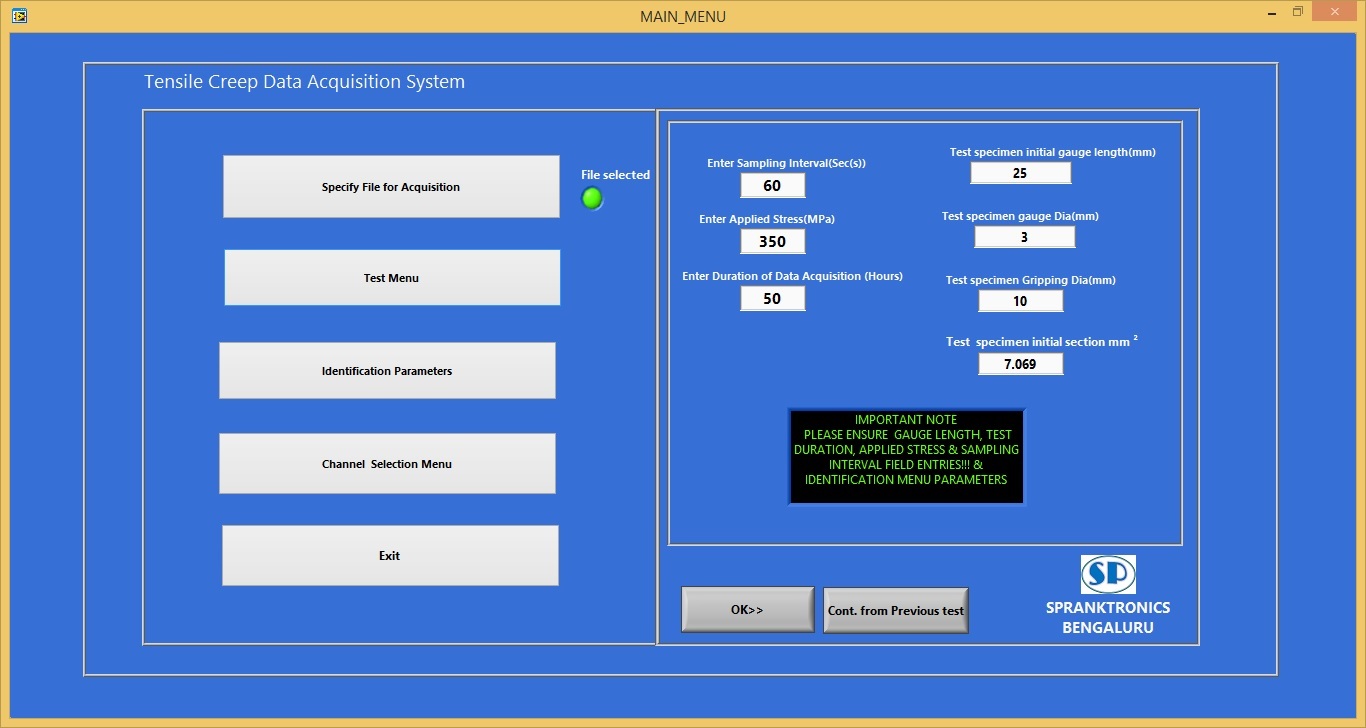 Data Acquisition System - Labview Based Customised Software Development | Advanced Data Capture, Seamless Integration, Enhanced User Interface