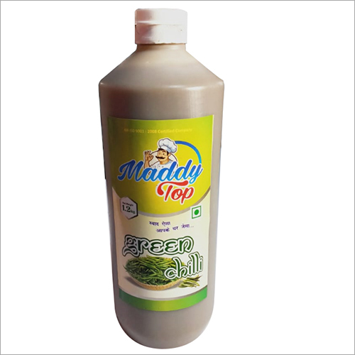 1.2 किलोग्राम हरी मिर्च सॉस