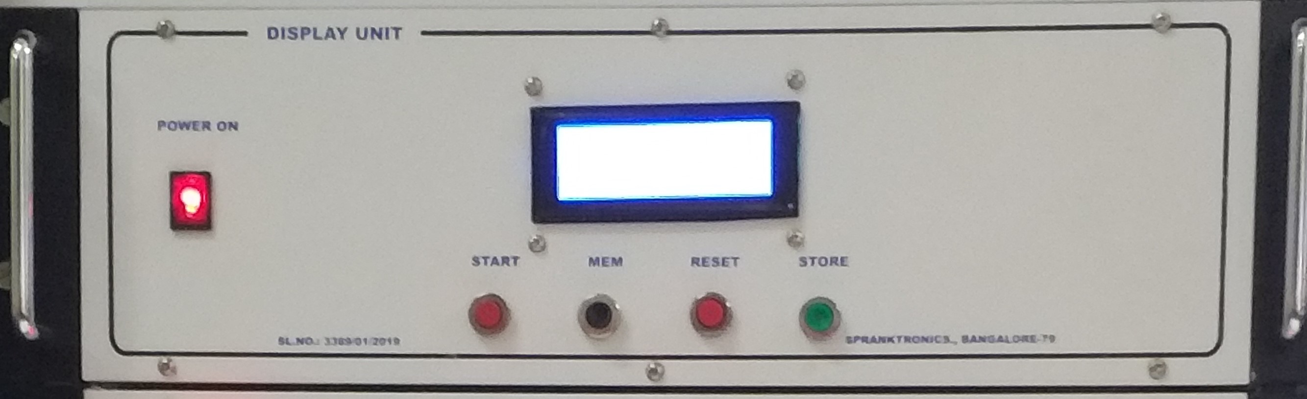 Rotating Bending Fatigue Testing Machine Controller
