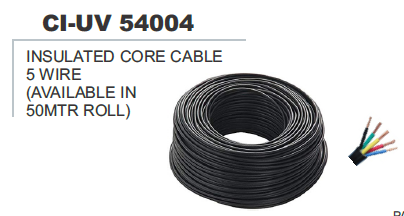 इंसुलेटेड कोर केबल 5 वायर यूनिवर्सल