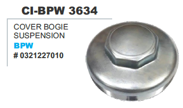 Cover Bogie Suspension BPW Volvo
