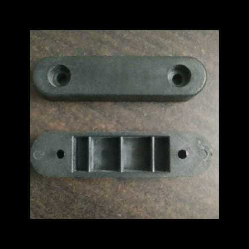 Long Buffer - Plastic, 100mm x 30mm x 15mm | Black Shoe Guard for PLB Furniture, Protects Against Shoe Damage