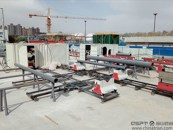 Transportable Type Pipe Fabrication Production Line Power: 7500 Watt (W)