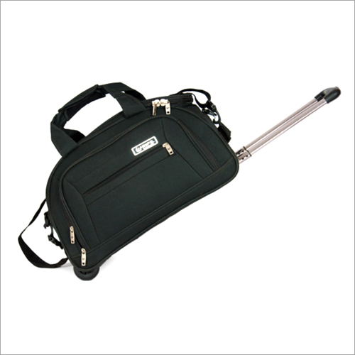 Brown Duffle Trolley Bag