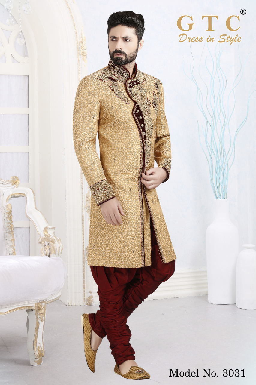 3031 Designer Sherwani Age Group: 16-50
